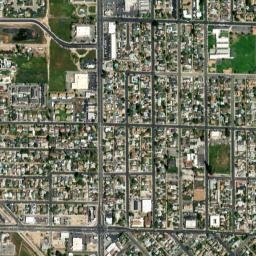 358-398 W El Monte Way Dinuba CA High Resolution Satellite Map