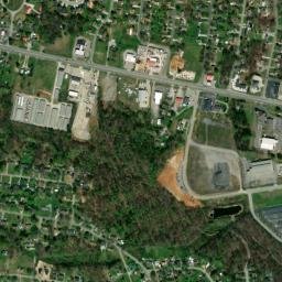 Lintwood Heights Tennessee High Resolution Satellite Map