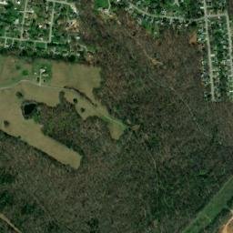 Oakland Heights Tennessee High Resolution Satellite Map