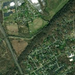 Fox Run Tennessee High Resolution Satellite Map