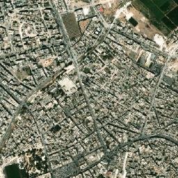 Manbij map(satellite map)