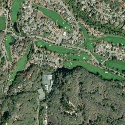 Quail Meadows California High Resolution Satellite Map