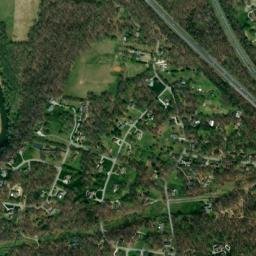 Paula Heights Tennessee High Resolution Satellite Map