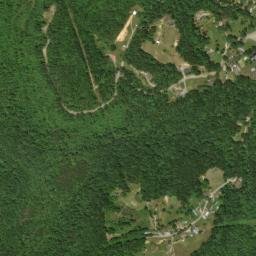 White Oak Tennessee High Resolution Satellite Map