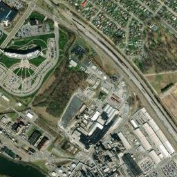 Borden Village Tennessee High Resolution Satellite Map