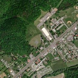 Avoca Tennessee High Resolution Satellite Map