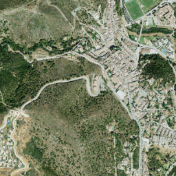 Benahavís map(satellite map)