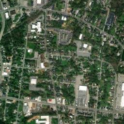 Clarksville, Tennessee High Resolution Satellite Map