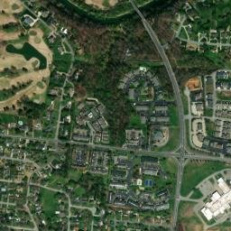 Belle Forest Tennessee High Resolution Satellite Map