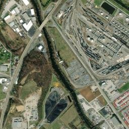 Long Island Tennessee High Resolution Satellite Map