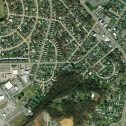 Beechwood Village Tennessee High Resolution Satellite Map