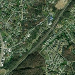 Litz Manor Tennessee High Resolution Satellite Map