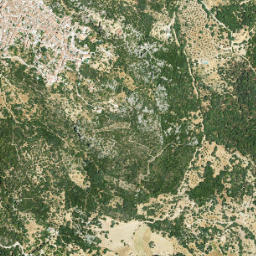 Gaucín map(satellite map)