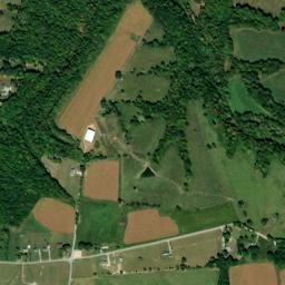 Days Crossroads Tennessee High Resolution Satellite Map