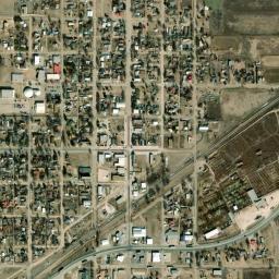 106 South St, Texhoma, OK 73949, USA High Resolution Satellite Map