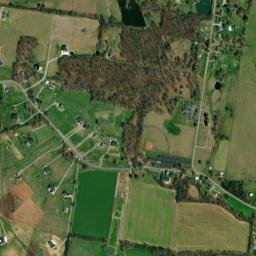 Hall Town Tennessee High Resolution Satellite Map