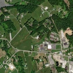 West Oneida Tennessee High Resolution Satellite Map