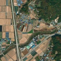 Boeun-gun map(satellite map)