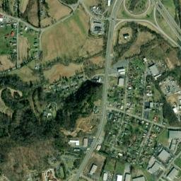 Vernon Heights Tennessee High Resolution Satellite Map