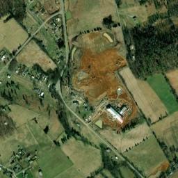 Silver Grove Tennessee High Resolution Satellite Map
