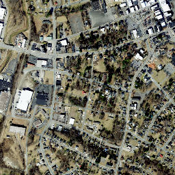 Mount Airy map(satellite map)