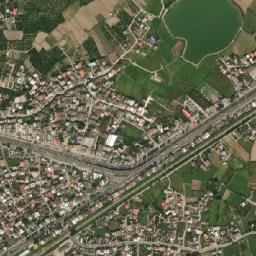 Qaem Shahr map(satellite map)