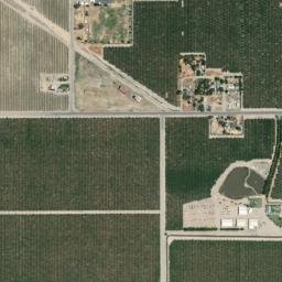 Burrel California High Resolution Satellite Map