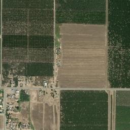 Seville California High Resolution Satellite Map