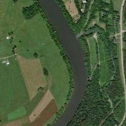 Butlers Landing Tennessee High Resolution Satellite Map