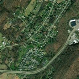 Blue Ridge Estates Tennessee High Resolution Satellite Map