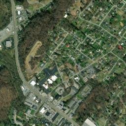 Colonial Heights map(satellite map)