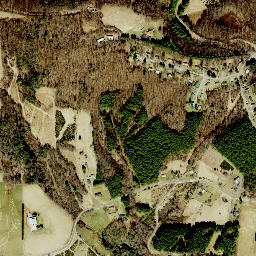 Alleghany County map(satellite map)