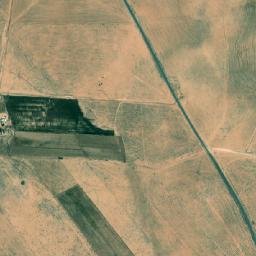 Tell Abyad District map(satellite map)
