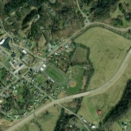 Sullivan Gardens Tennessee High Resolution Satellite Map