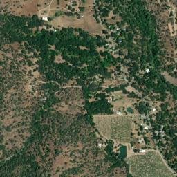 Kaweah California High Resolution Satellite Map