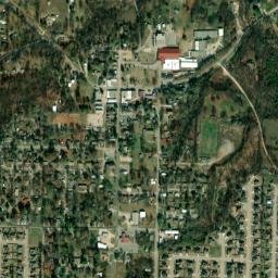 Pea Ridge map(satellite map)