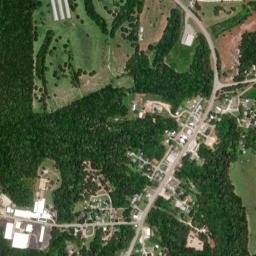 Omaha Arkansas High Resolution Satellite Map