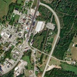 Tazewell map(satellite map)