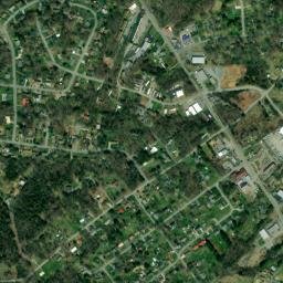 Royal Pines Tennessee High Resolution Satellite Map