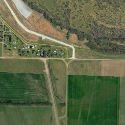 Cates Tennessee High Resolution Satellite Map