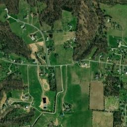 Peaceful Acres Tennessee High Resolution Satellite Map