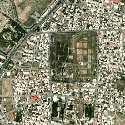 Soltanieh map(satellite map)