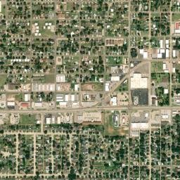 2601-2699 Maple Ave Woodward OK Satellite Map