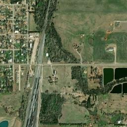 167 Breckinridge Road, Enid, OK 73701, USA High Resolution Satellite Map