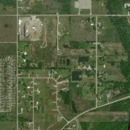 6390-6472 E 400 Rd Oologah OK High Resolution Satellite Map