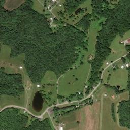 Russell Hill Tennessee High Resolution Satellite Map