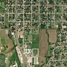 2064 8th St Woodward OK 73801 High Resolution Satellite Map