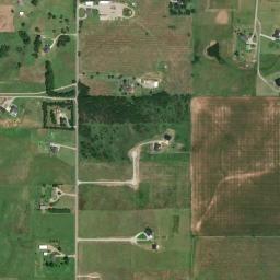 Satellite view of Oakwood Country Club Golf Course