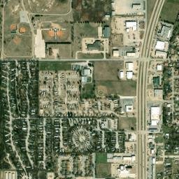 2802-2812 Yucca Drive Enid OK 73701 High Resolution Satellite Map