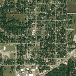 500-598 West Cherokee Street, Jay, OK High Resolution Satellite Map